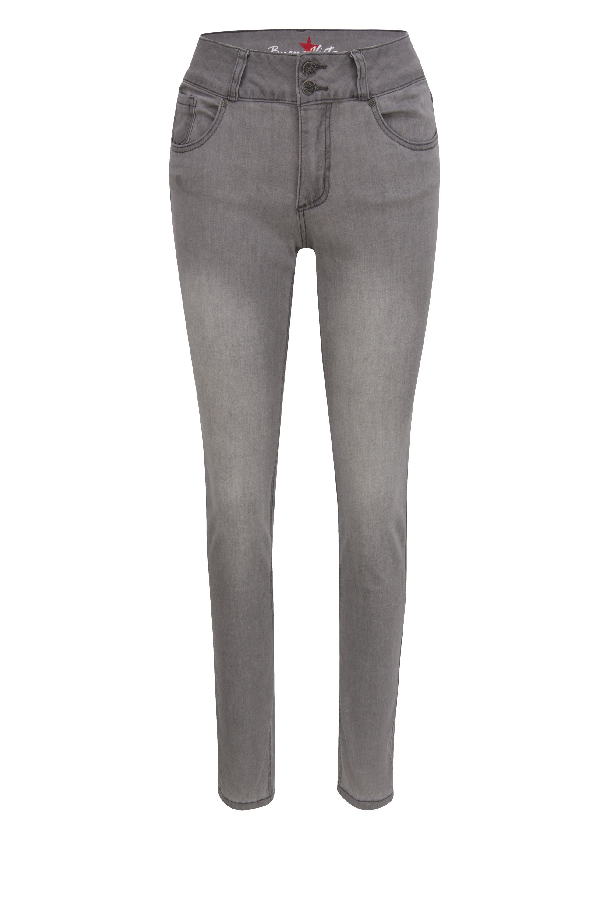 BUENA VISTA Tummyless Jeans - Ashen Stone Denim - 888 J5664 601 HL4.1863