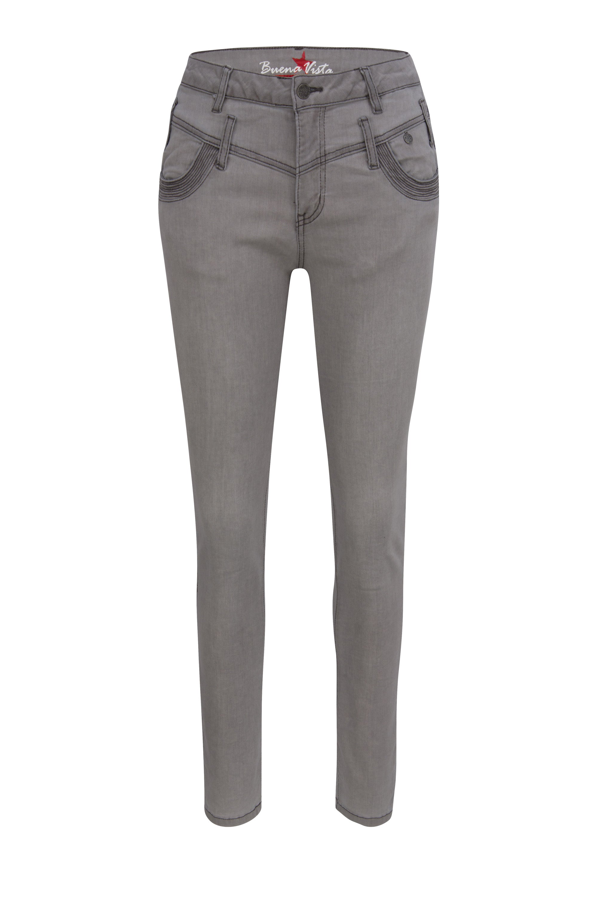 BUENA VISTA Florida Jeanshose - Misty Harbour Grey - 888 J5737 601 HL4.1863