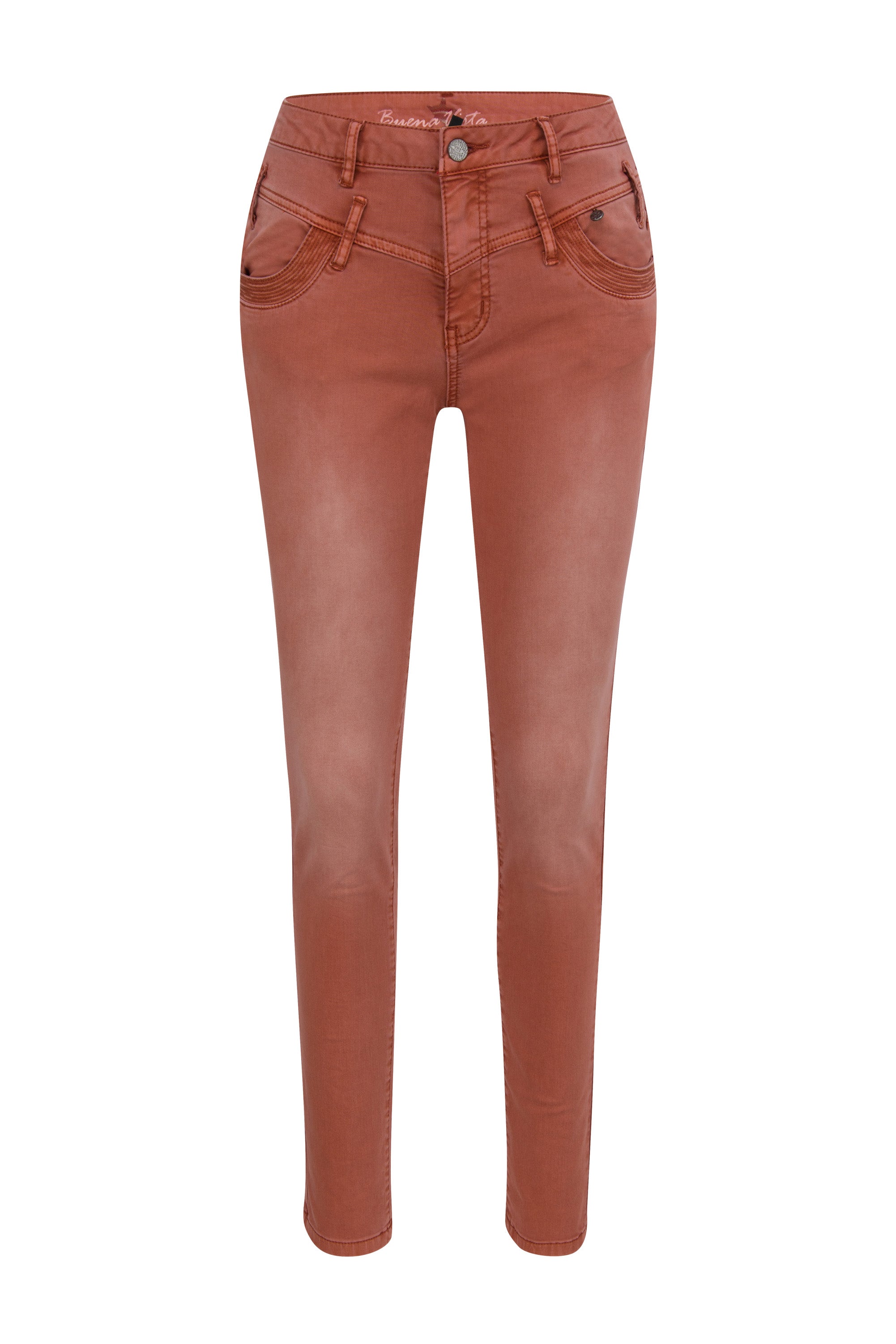 BUENA VISTA Florida Jeans - Brick Rust - 2108 J5737 SD108 HL4.2794