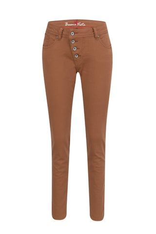 BUENA VISTA Malibu Jeans - Saddle Copper Brown - 2109 J5001 4141.2638