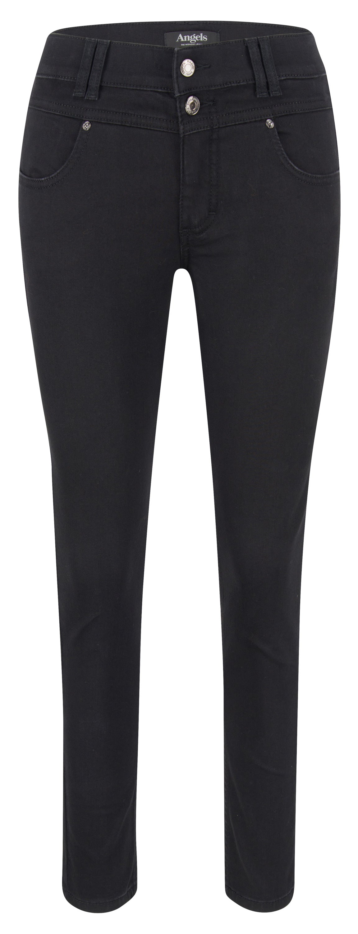 ANGELS JEANS Skinny Button Jeans - Velvet Noir - 346 1203.10