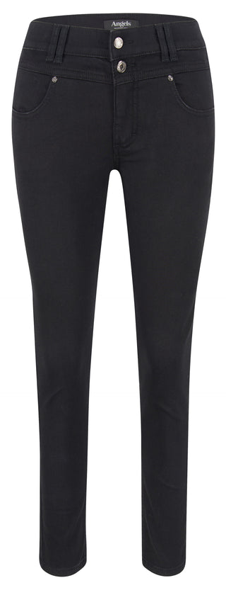 ANGELS JEANS Skinny Button Jeans - Velvet Noir - 346 1203.10