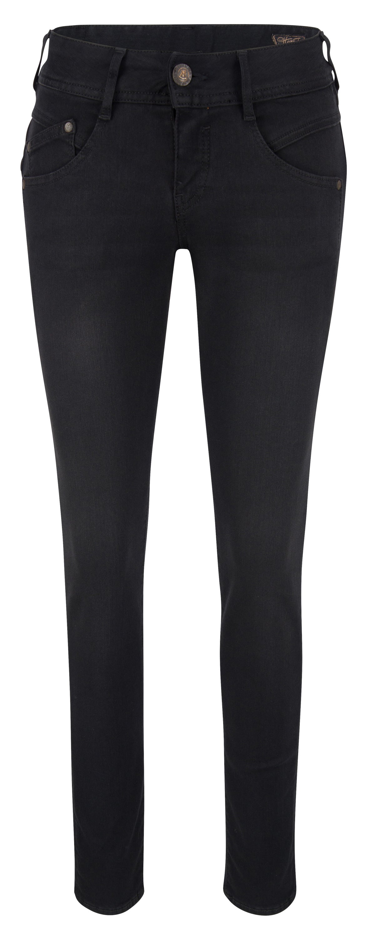 HERRLICHER GILA Slim Reused Denim - Midnight Ink Black - 5606-RD505-671