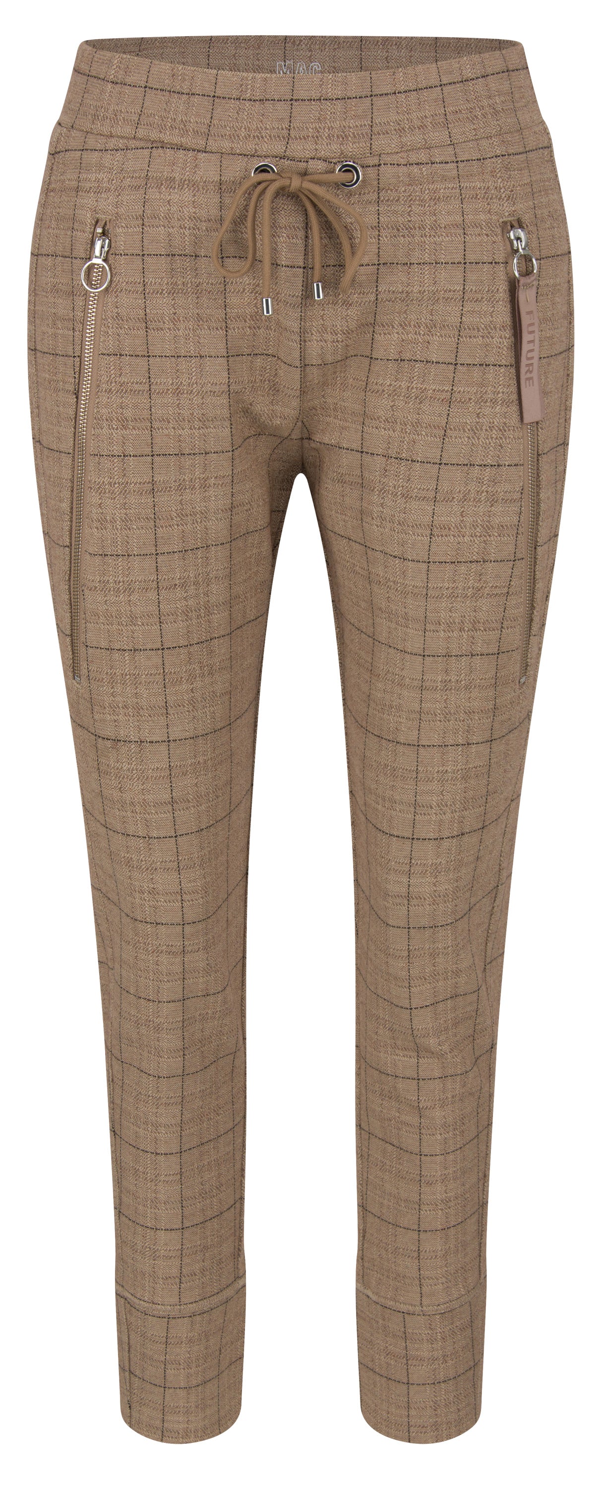 MAC FUTURE 3.0 Jogpants - Hazelnut Check Brown - 3039-00-0172-243K