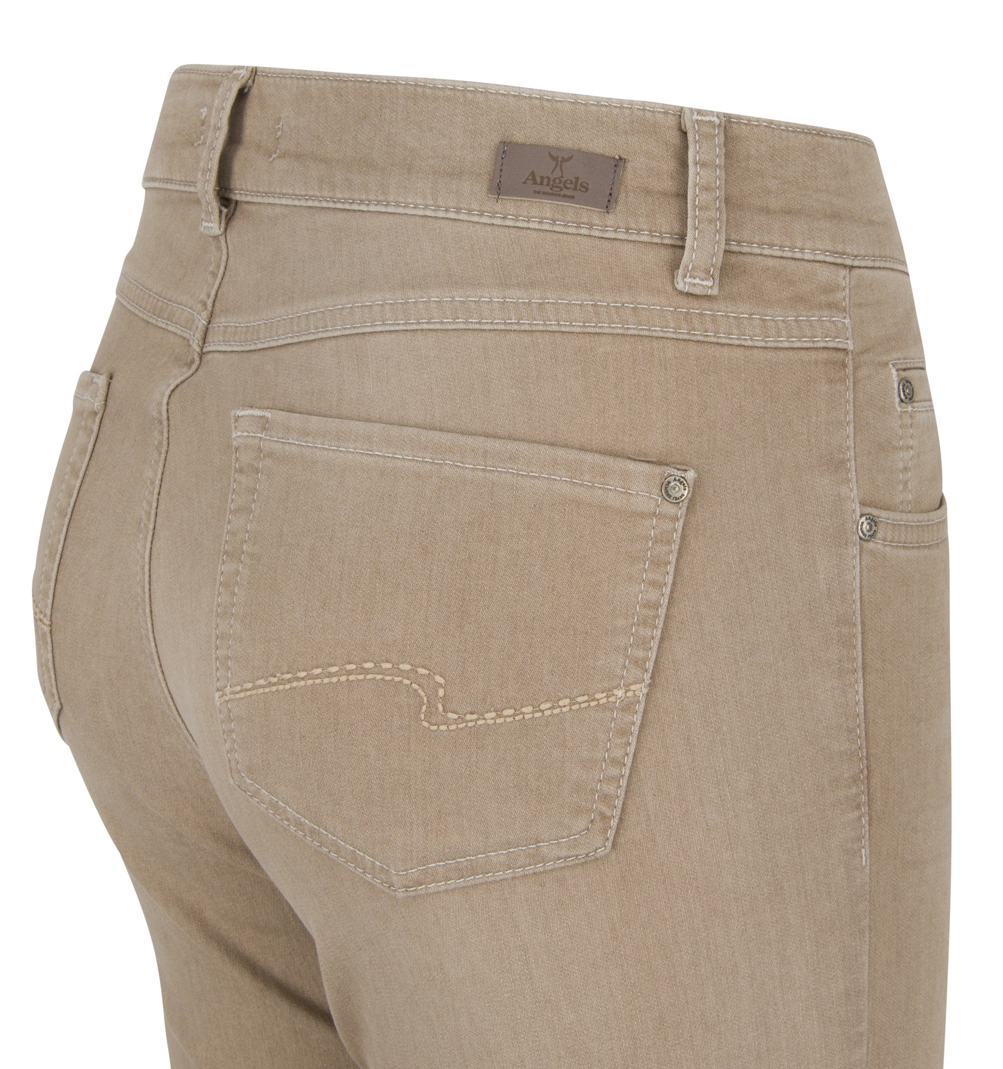 ANGELS Cici Straight-Fit Hose - Toasted Sand Beige - 585 3400.47158 von Angels Jeans