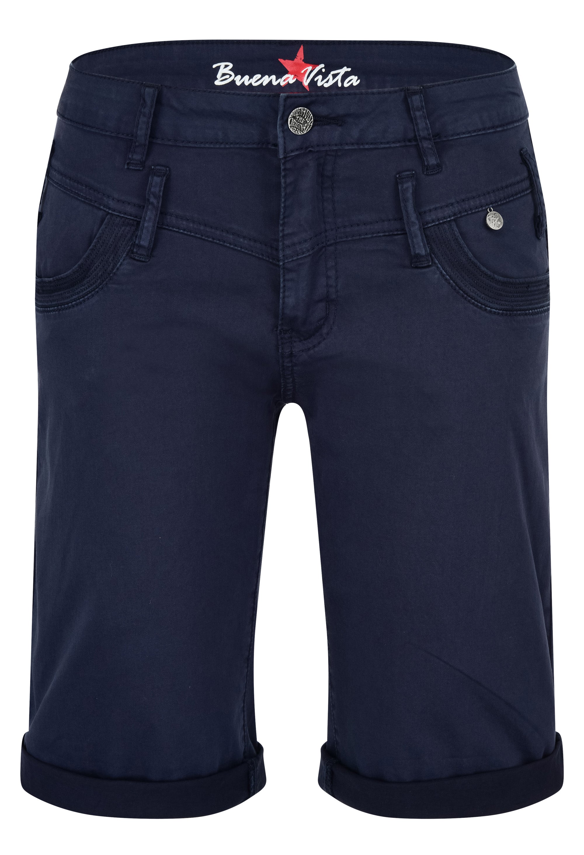 BUENA VISTA Florida Shorts - Deep Navy Wash - 2105 J5746 4003.1177