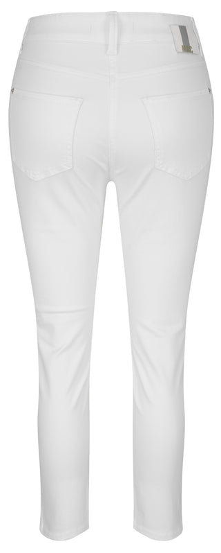 MAC Angela 7/8 Jeanshose - Pearl Cloud White - 5260-90-0391L-D010