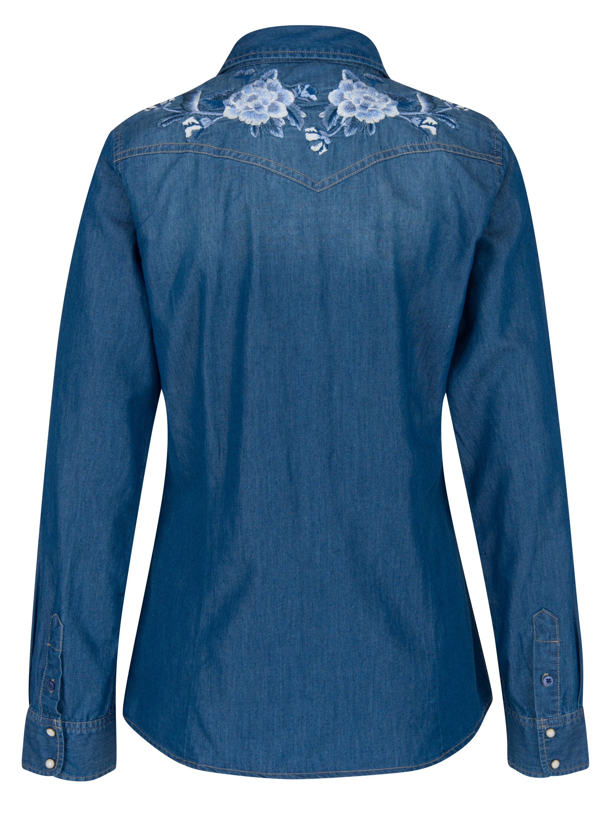 HERRLICHER LILIEN Bluse - Ocean Mist Denim - 8167-D9587-055
