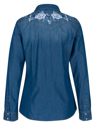 HERRLICHER LILIEN Bluse - Ocean Mist Denim - 8167-D9587-055