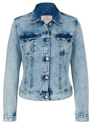 HERRLICHER JOPLIN Denim Stretch Jacket - Faded Harbour Blue - 7225-D9900-079