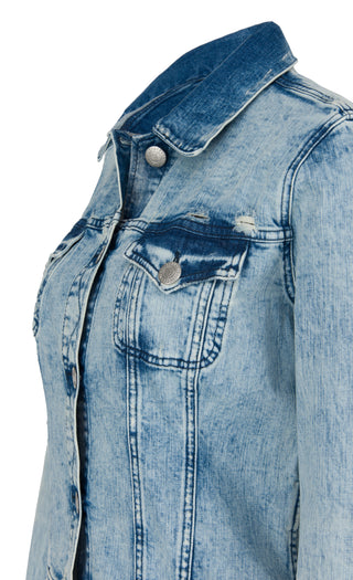 HERRLICHER JOPLIN Denim Stretch Jacket - Faded Harbour Blue - 7225-D9900-079