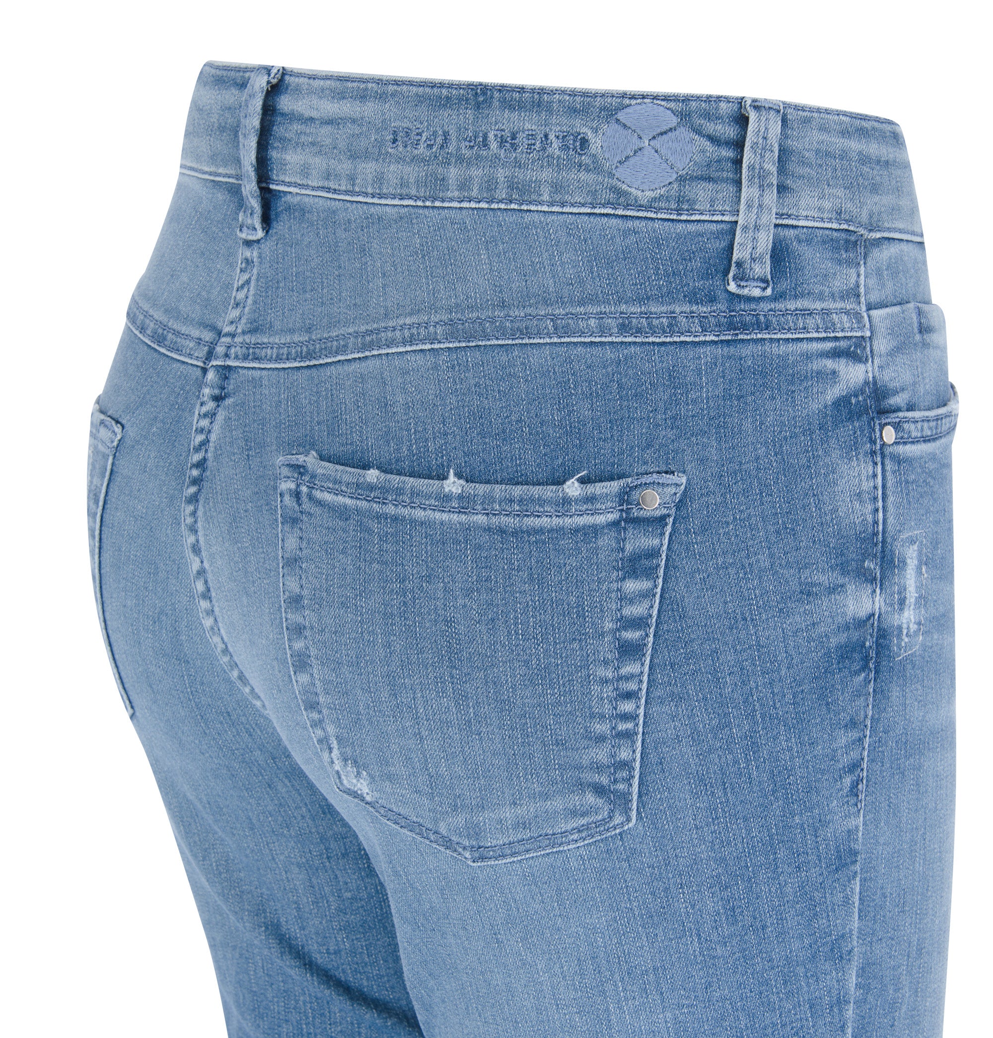 MAC DREAM CHIC Slim Jeans - Skywashed Indigo Glow - 5452-90-0356-D460 von MAC