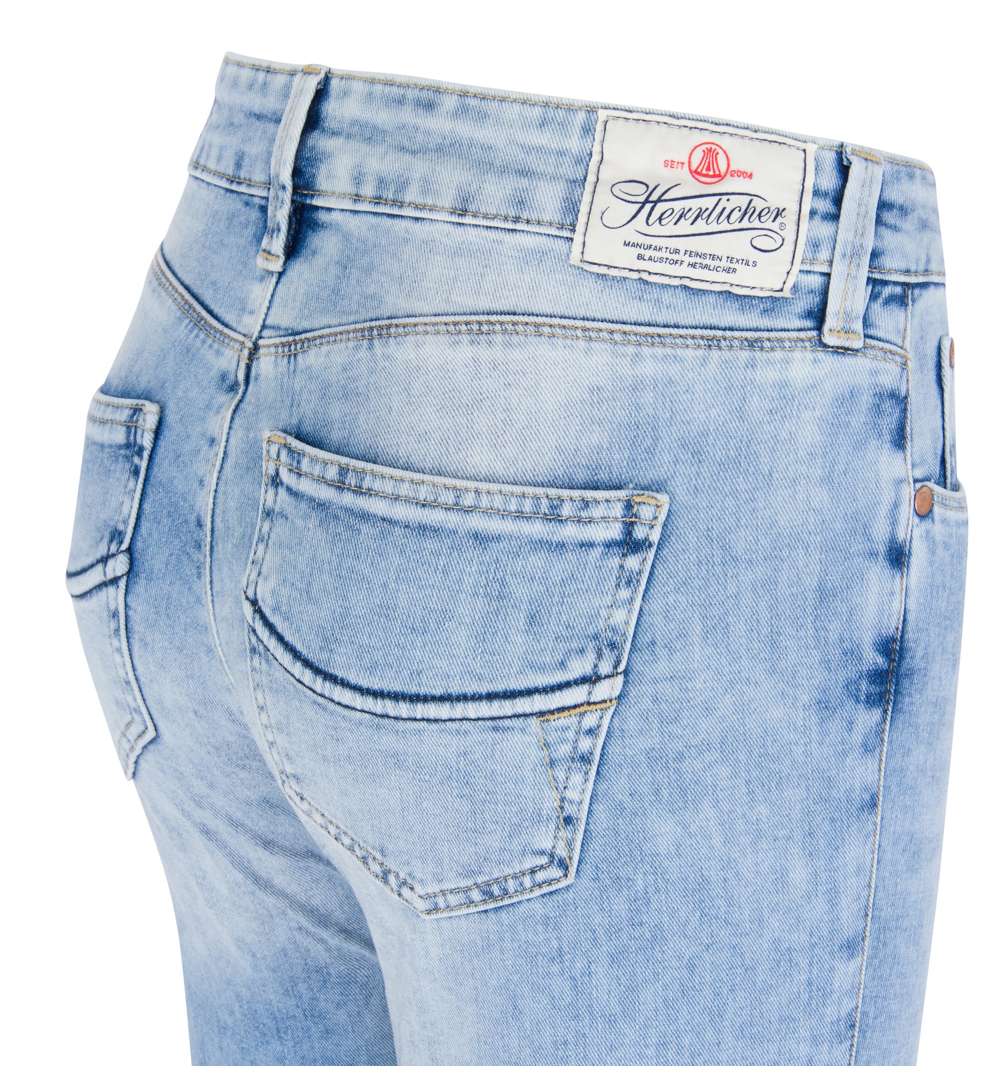 HERRLICHER SUPER G Slim Cashmere Touch Denim - Frosted Skydust Blue - 5784-D9020-731 von Herrlicher
