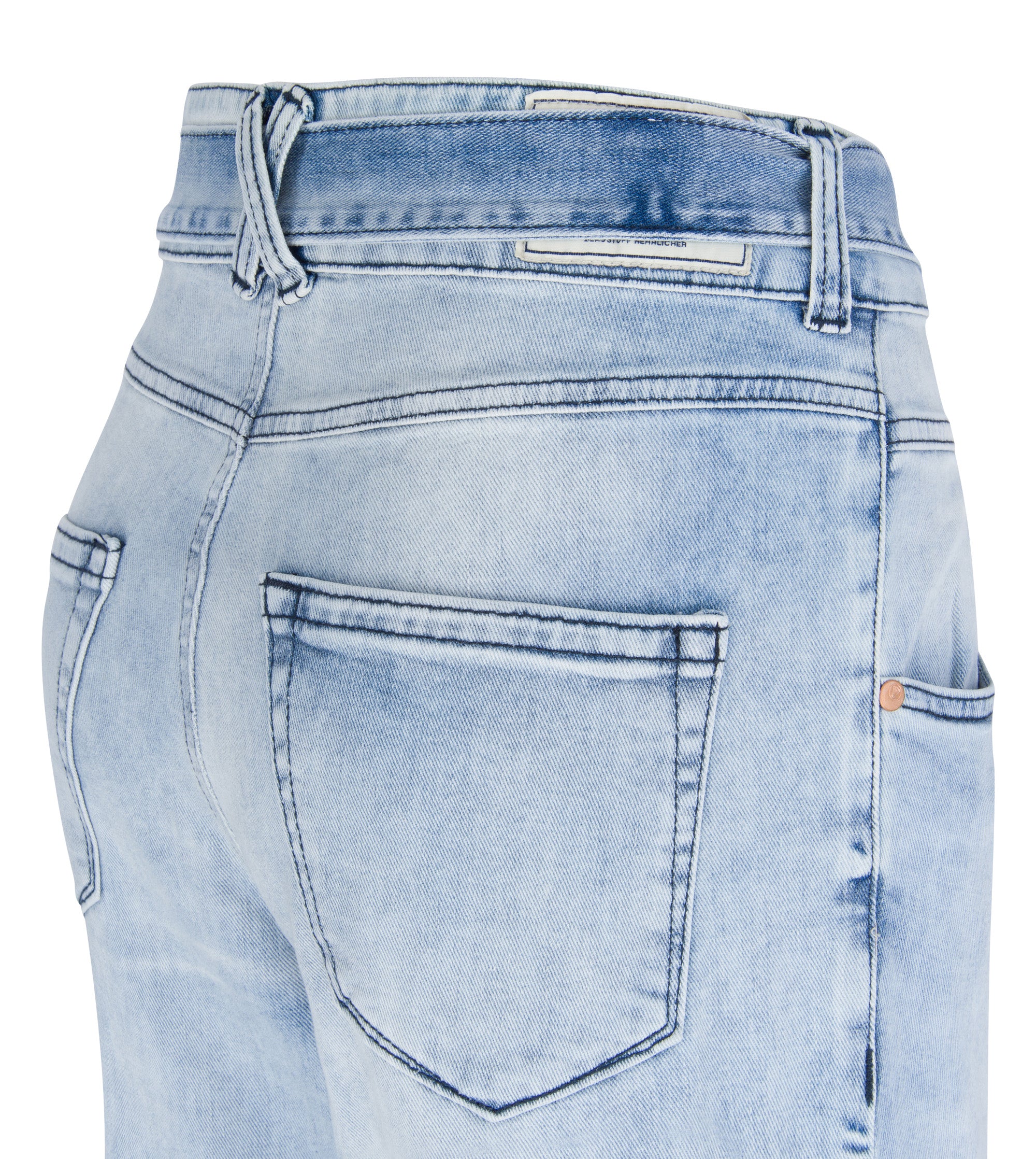 HERRLICHER KABIRA Paperbag Denim - Faded Sky Blue - 5524-D9020-723 von Herrlicher