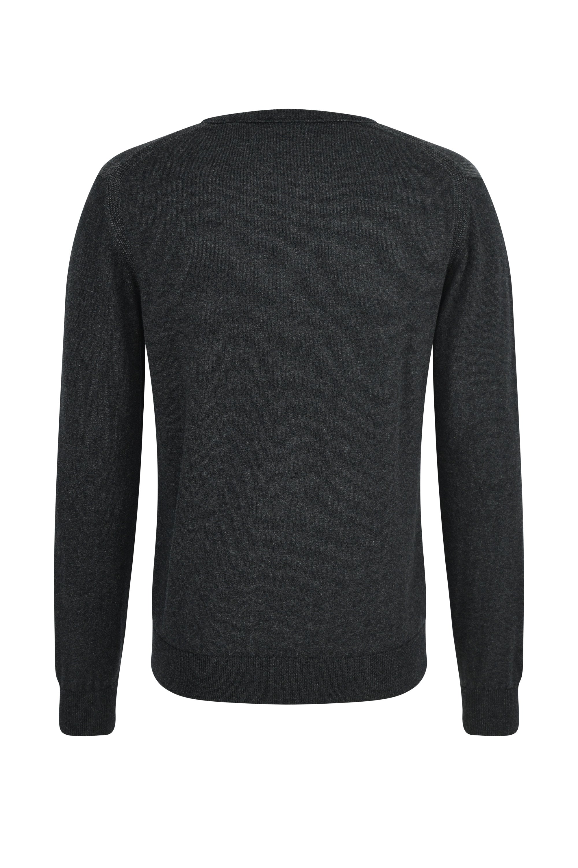 PIERRE CARDIN Travel Comfort Pullover/Longsleeve - Dark Charcoal Heather - 55300 12548.2100