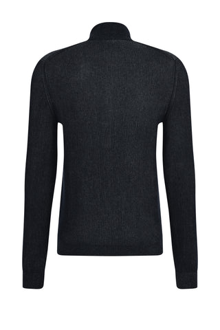 PIERRE CARDIN Travel Comfort Strickjacke - Midnight Slate Knit - 55329 12549.3000