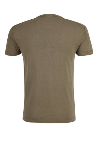 PADDOCKS Ospig Rundhals T-Shirt - Umber Drift Brown - 38119 6343.0209
