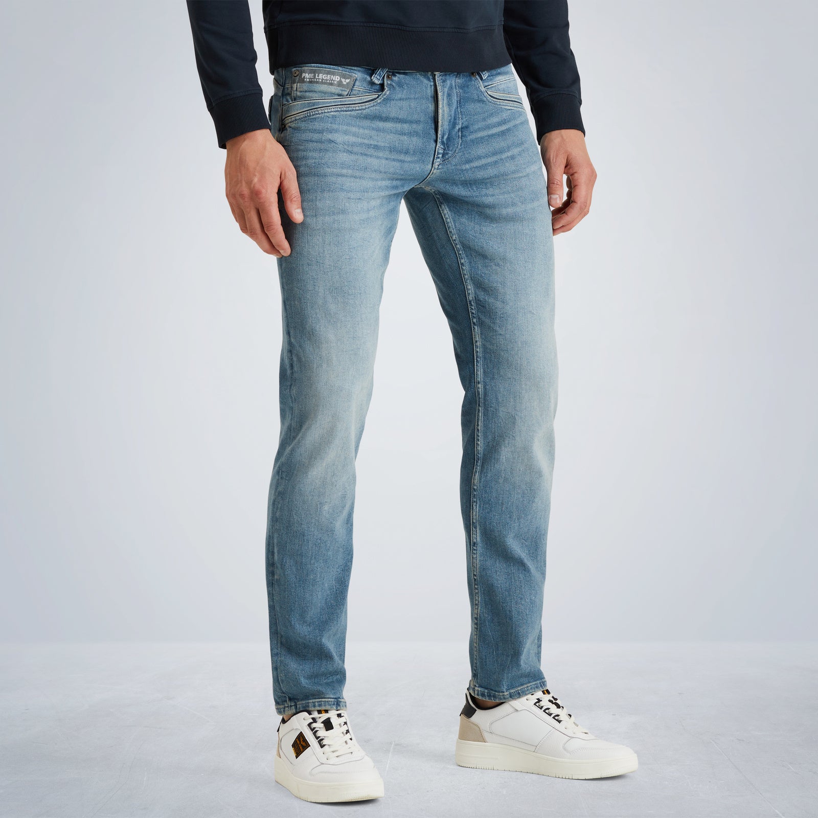 PME LEGEND Skyrak Jeans - Ocean Wash Blue - PTR720-DSF