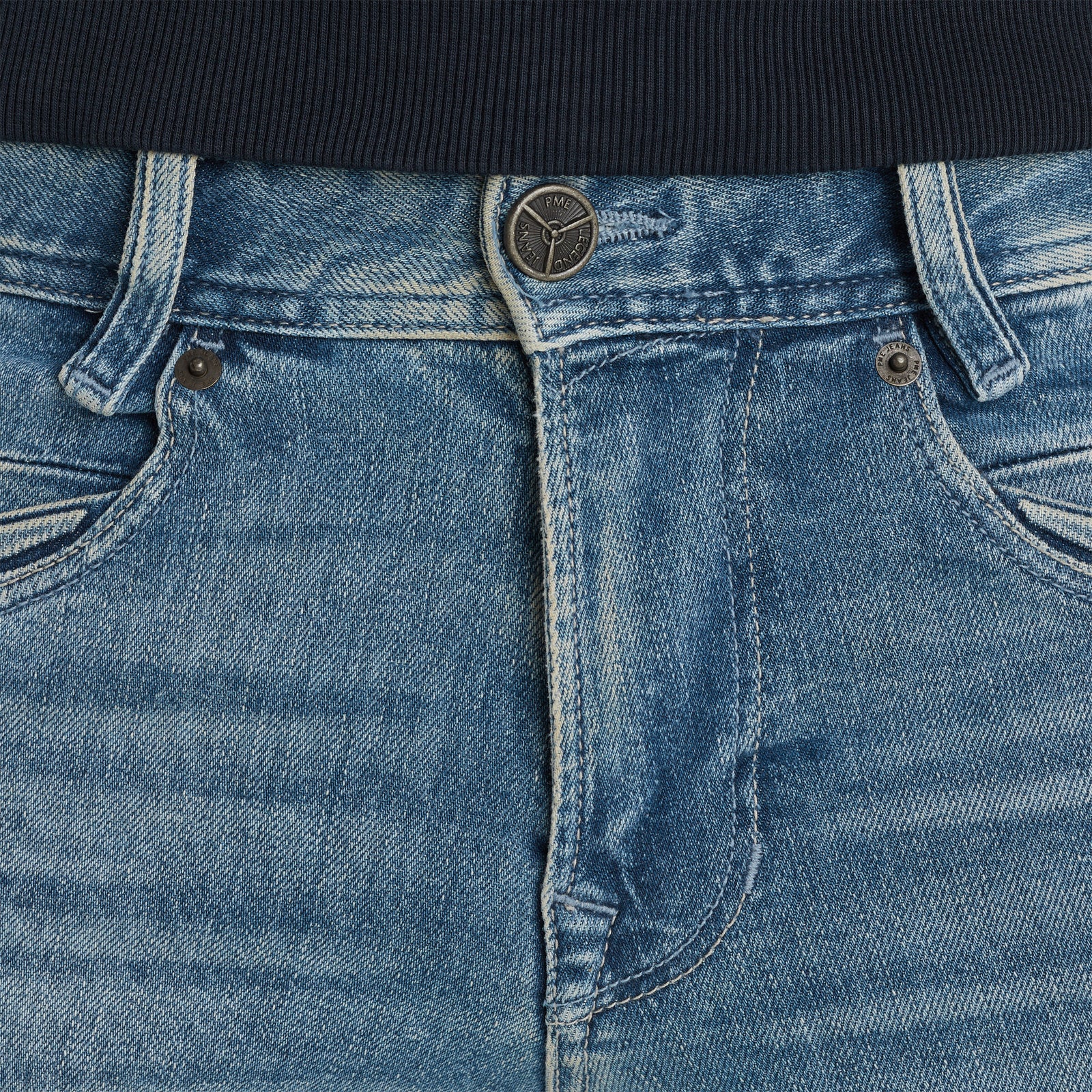 PME LEGEND Skyrak Jeans - Ocean Wash Blue - PTR720-DSF von PME Legend