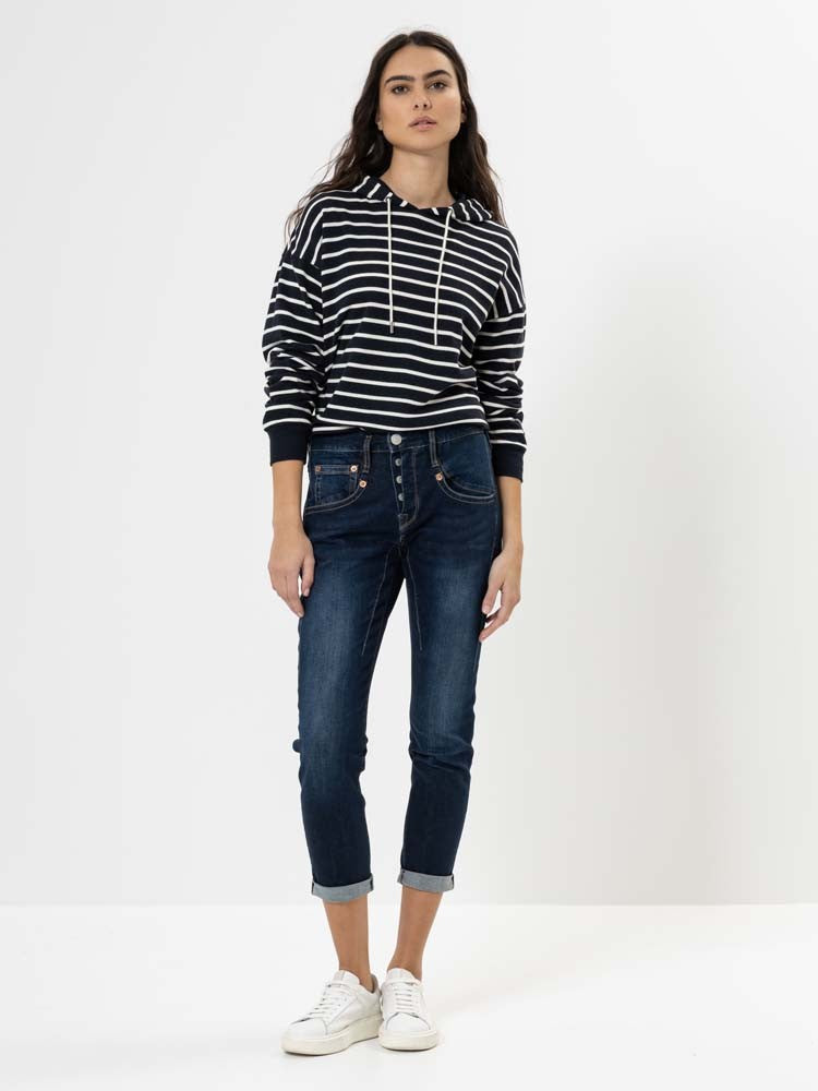 HERRLICHER SHYRA Cropped - Midnight Wash Blue - 5318-RD100-044 von Herrlicher