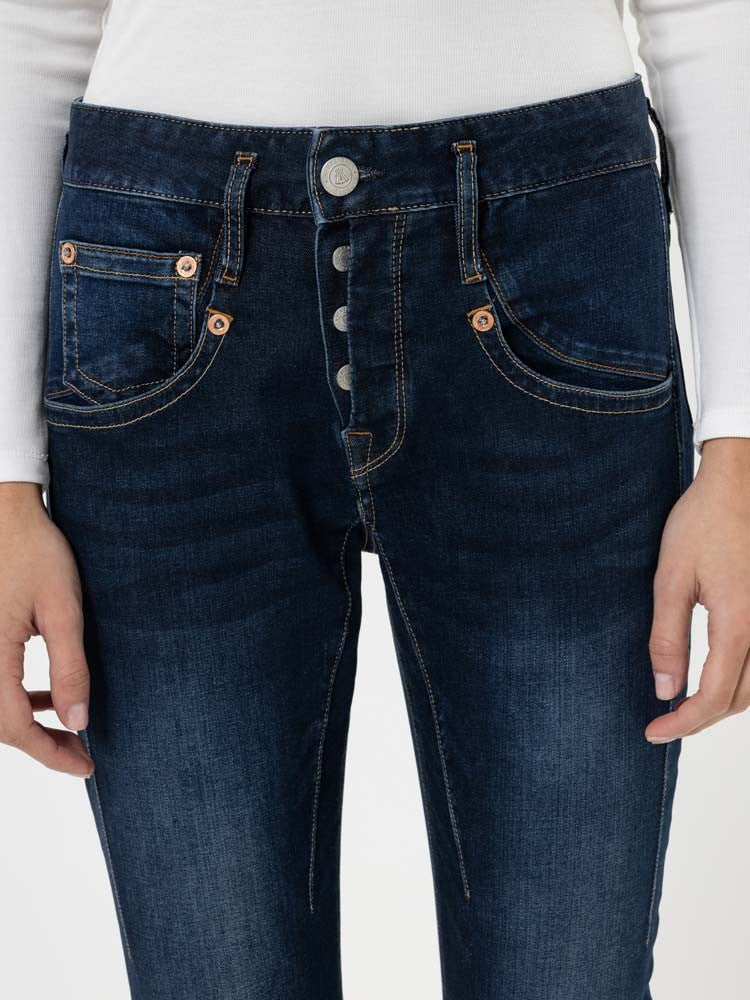 HERRLICHER SHYRA Cropped - Midnight Wash Blue - 5318-RD100-044 von Herrlicher
