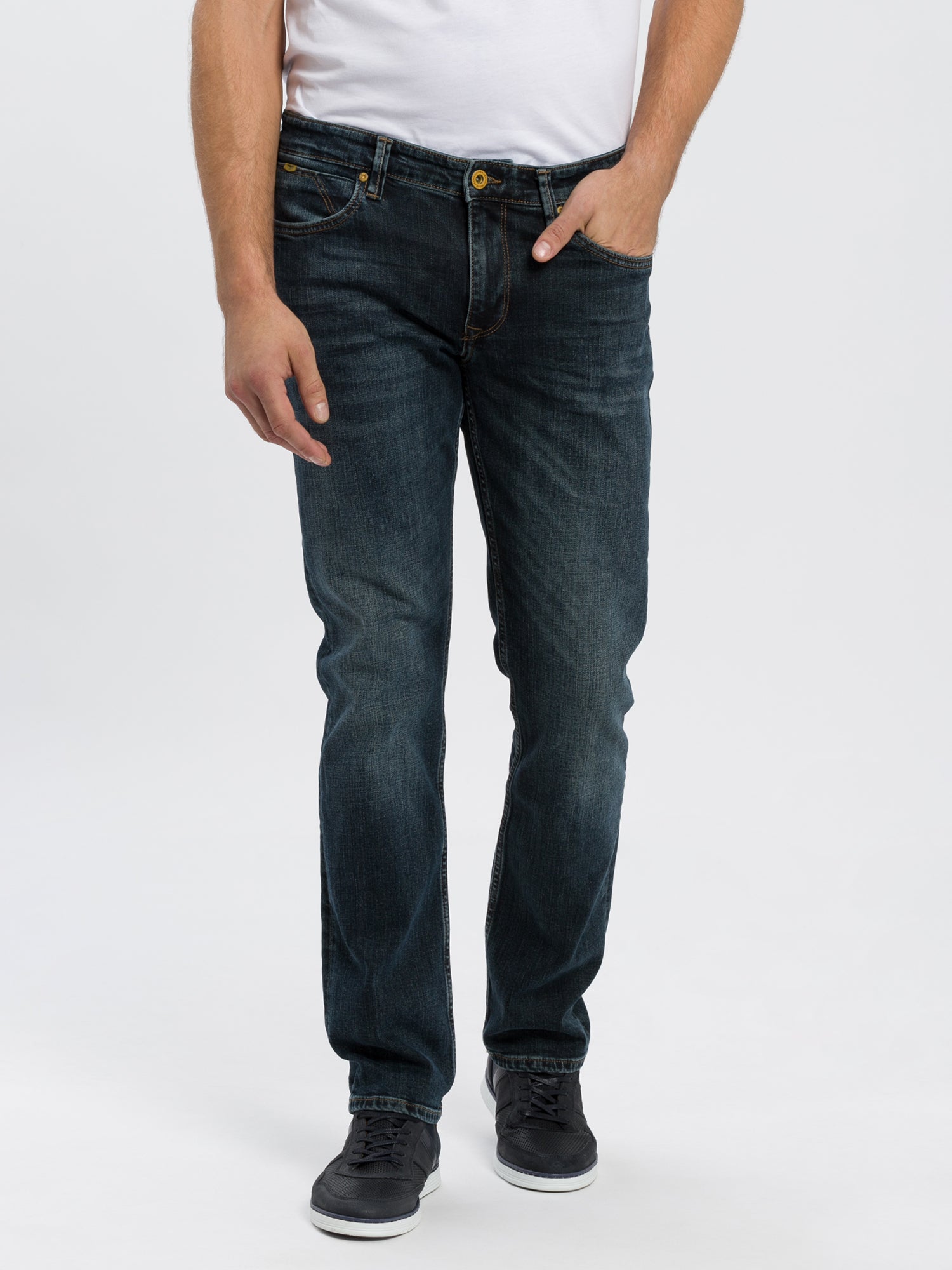 CROSS JEANS DYLAN - Deep Indigo Weather - E195-097
