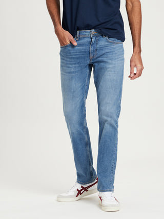 CROSS JEANS Dylan Jeans - Light Denim Wash Blue - E195-135
