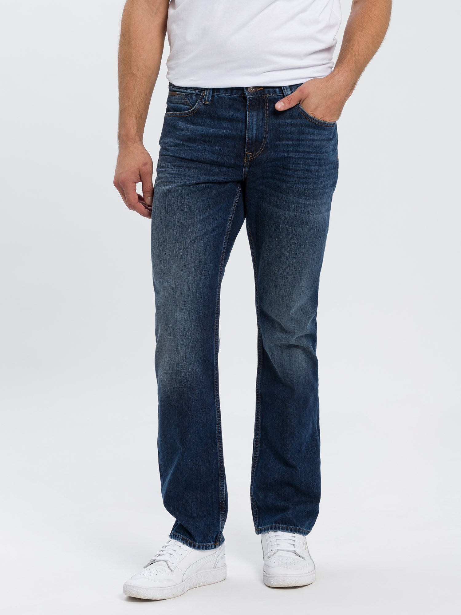 CROSS JEANS DYLAN Jeans - Midnight Indigo Blue - E195-099