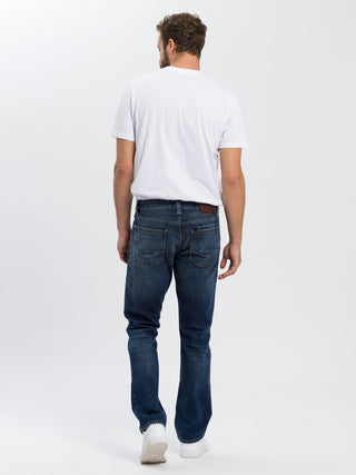 CROSS JEANS DYLAN Jeans - Midnight Indigo Blue - E195-099