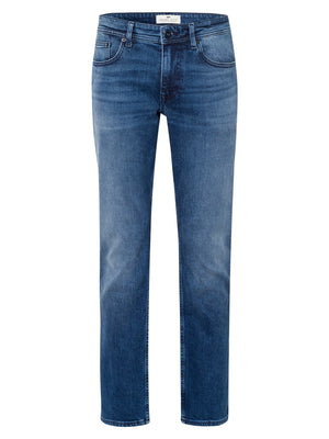CROSS JEANS DYLAN Five Pocket - Ocean Shadow Blue - E195-138