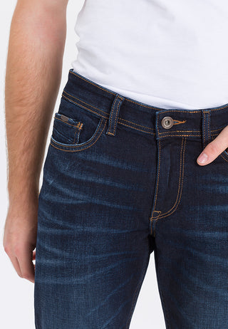 CROSS JEANS Antonio Five Pocket - Midnight Cobalt - E161-089