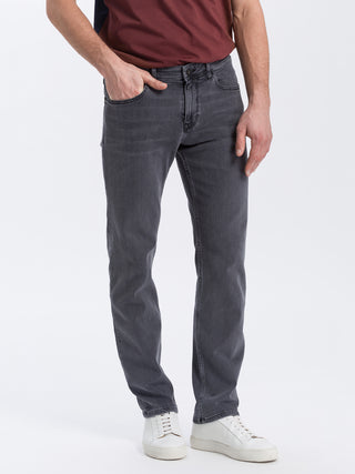 CROSS JEANS Antonio Five Pocket - Stormy Ash Grey - E161-134