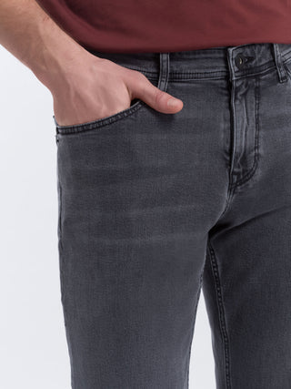 CROSS JEANS Antonio Five Pocket - Stormy Ash Grey - E161-134