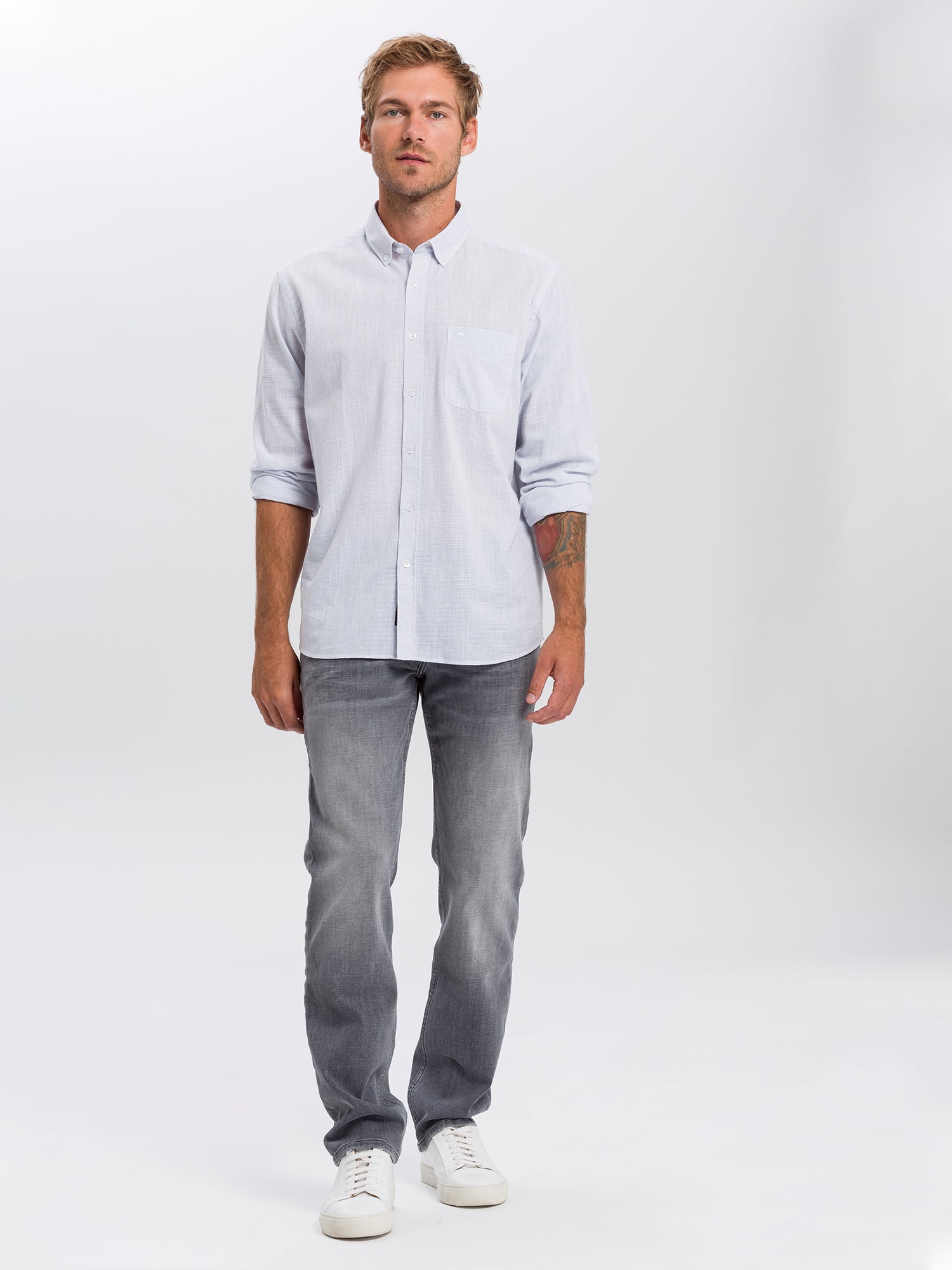 CROSS JEANS Antonio Jeans - Slate Drift Blue - E161-140 von Cross Jeans
