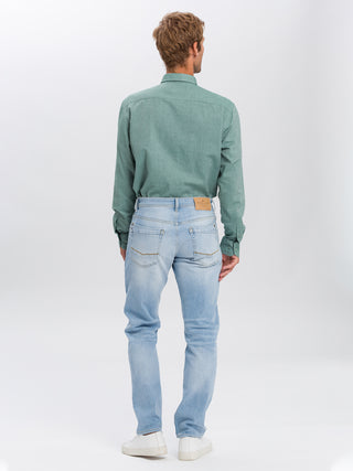 CROSS JEANS Antonio Jeans - Icewash Harbor Blue - E161-142