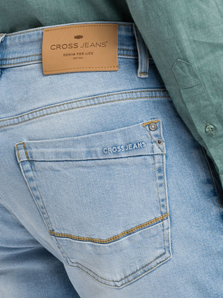 CROSS JEANS Antonio Jeans - Icewash Harbor Blue - E161-142