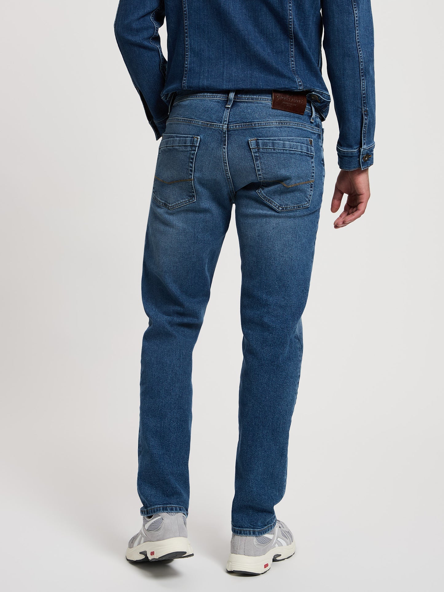 CROSS JEANS Antonio Five Pocket - Deep Harbor Blue - E161-154 von Cross Jeans