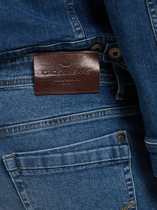 CROSS JEANS Antonio Five Pocket - Deep Harbor Blue - E161-154