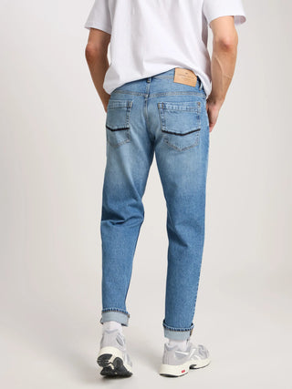 CROSS JEANS Antonio Herren Jeans - Faded Ocean Sky - E161-272