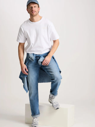 CROSS JEANS Antonio Herren Jeans - Faded Ocean Sky - E161-272
