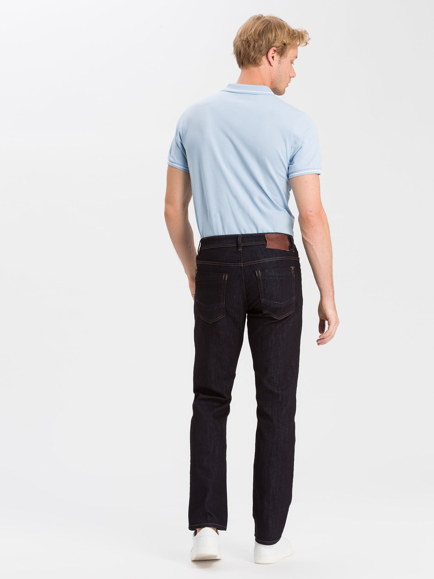 CROSS JEANS Antonio Five Pocket - Midnight Rinse Navy - E161-284 von Cross Jeans