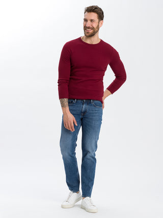 CROSS JEANS Antonio Five Pocket - Blue Harbor Wash - E161-301