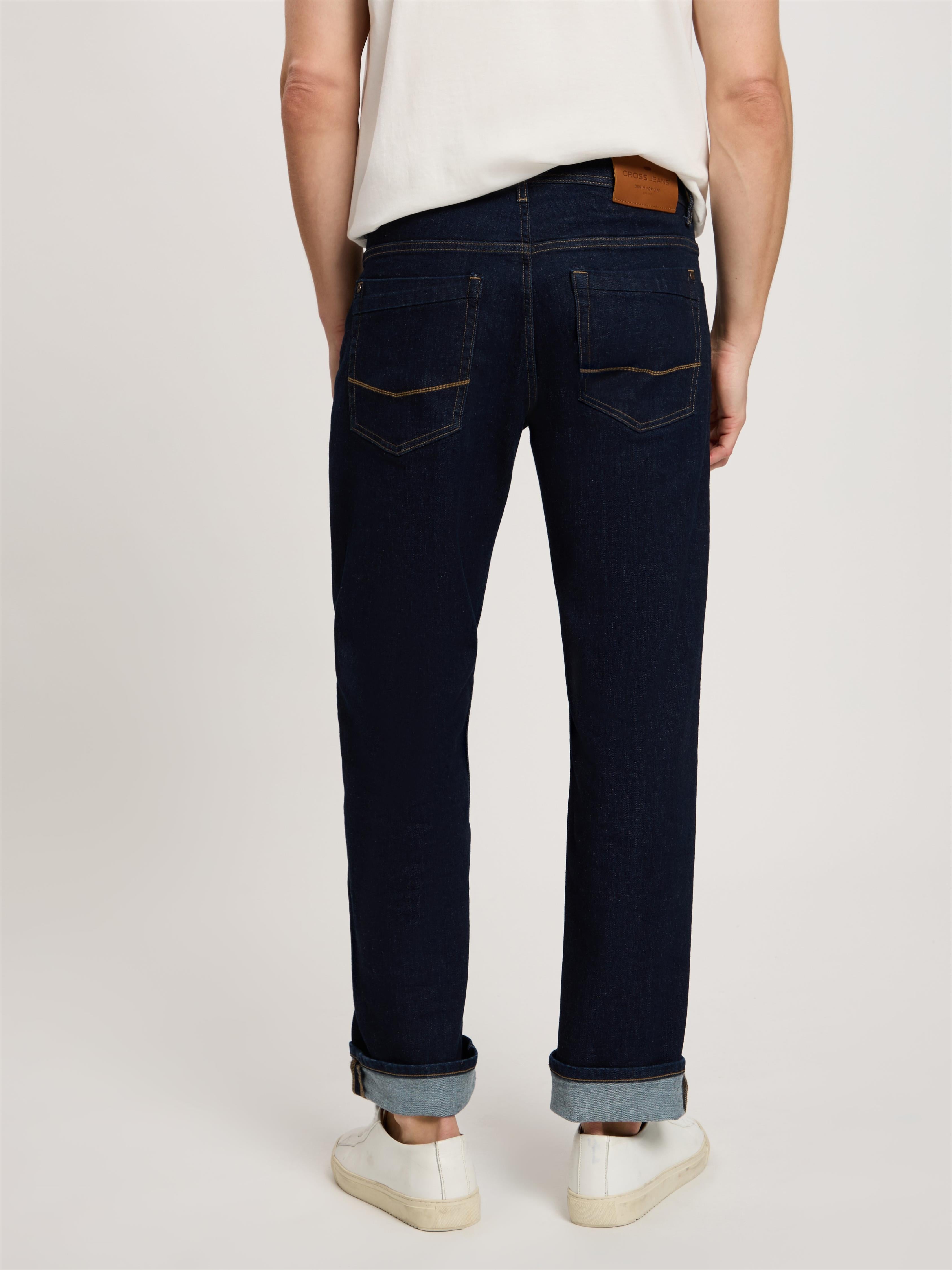 CROSS JEANS Antonio Five Pocket - Midnight Ink Blue - E161-517 von Cross Jeans