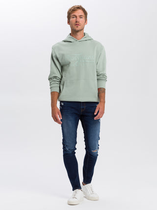 CROSS JEANS SCOTT Five Pocket - Midnight Indigo Shred - E162-006