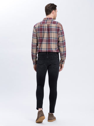 CROSS JEANS SCOTT Five Pocket - Midnight Washed Denim - E162-008