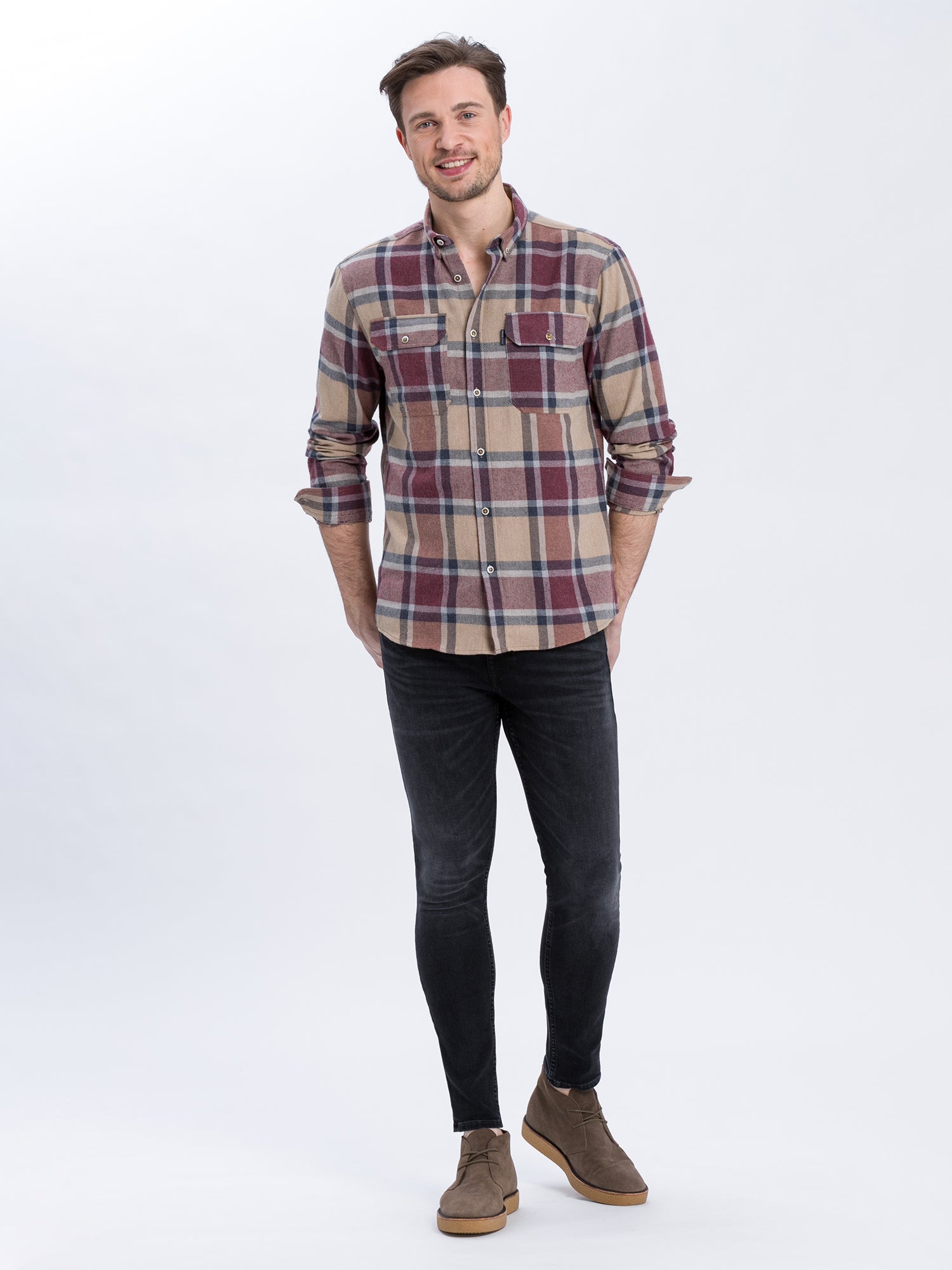 CROSS JEANS SCOTT Five Pocket - Midnight Washed Denim - E162-008 von Cross Jeans