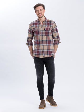 CROSS JEANS SCOTT Five Pocket - Midnight Washed Denim - E162-008