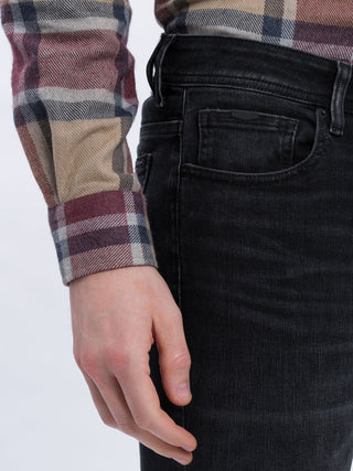 CROSS JEANS SCOTT Five Pocket - Midnight Washed Denim - E162-008