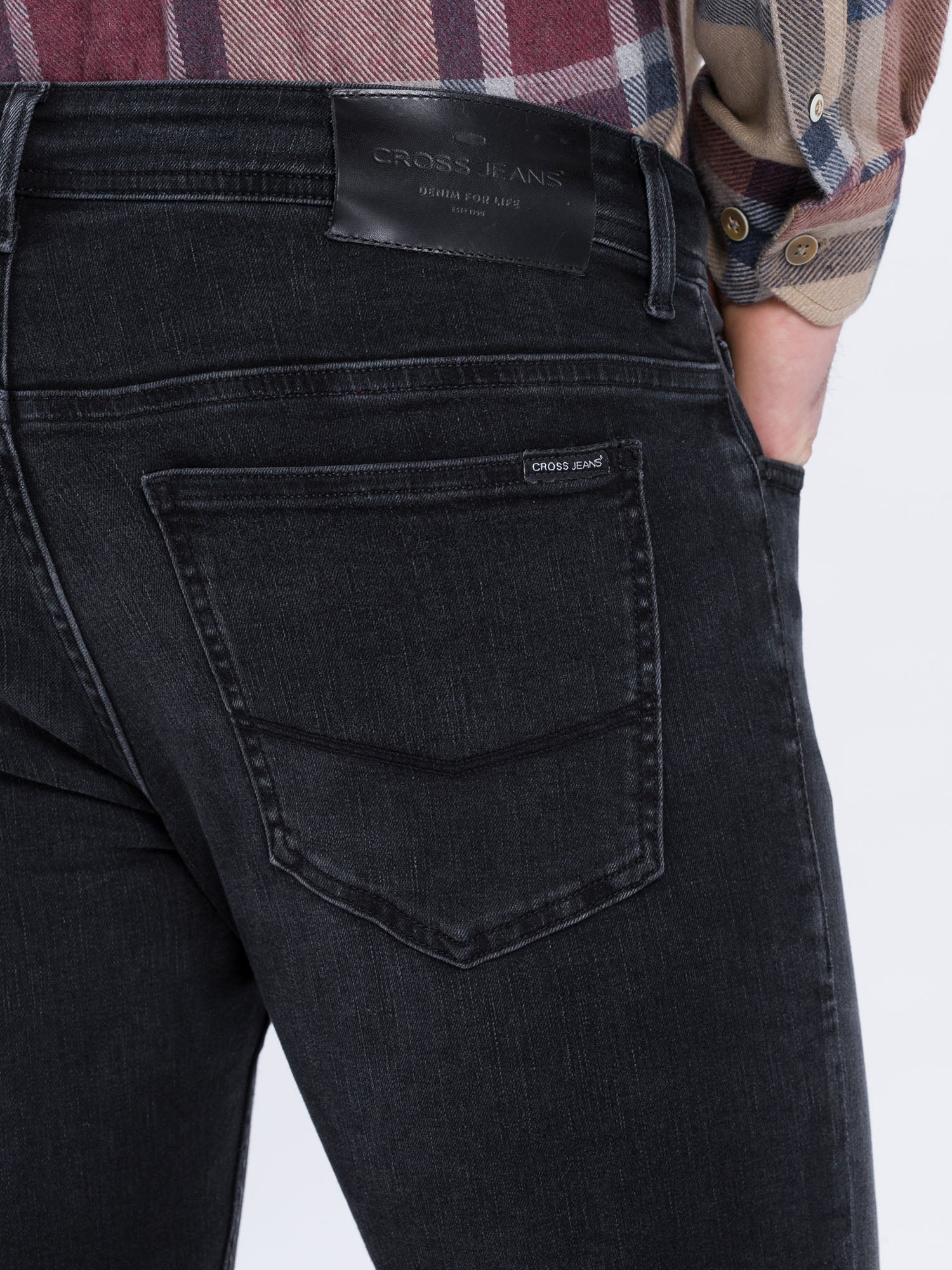 CROSS JEANS SCOTT Five Pocket - Midnight Washed Denim - E162-008 von Cross Jeans