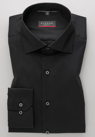 ETERNA COMFORT FIT Performance Shirt - Midnight Ink Black - 3377-39-E17K